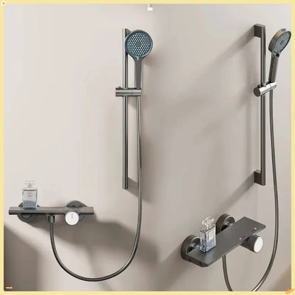 Knobbed Two Ways Water Outlet Simple Shower System