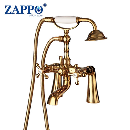 Zappo Bathtub Faucet Vintage Telephone Style Dual Handles