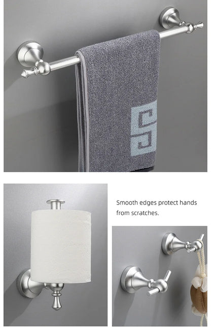 Mosa Gold Stainless Steel Bathroom Hardware Towel Bar
