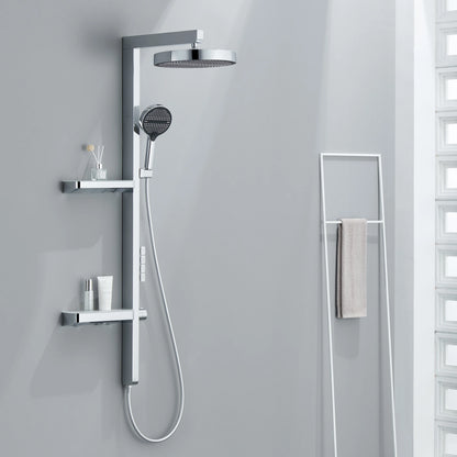 Luxury Bathroom Smart Rainfall Shower System Wall Mounted