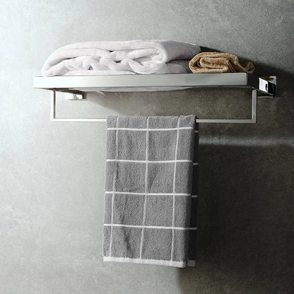 Stainless Steel Bathroom Hardware Mirror Chrome Polished Towel
