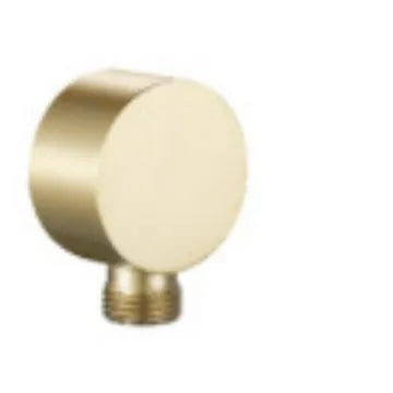 Wall-Mounted Shower Base Chrome Black Gold Square Hand-Held