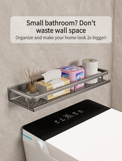 Bathroom Shelf Bathroom Towel Rack Shelves Wall Shower