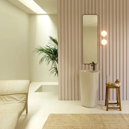 Modern White Wall Lamp Ball Glass Wall Sconce