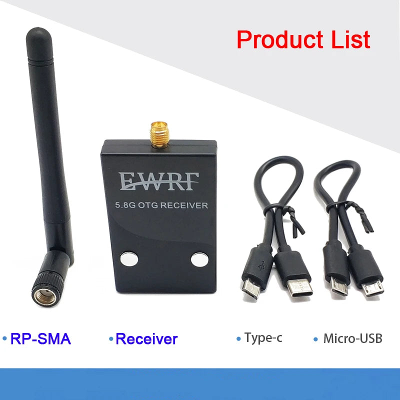 8g Fpv Receiver Uvc Video Downlink Otg Vr