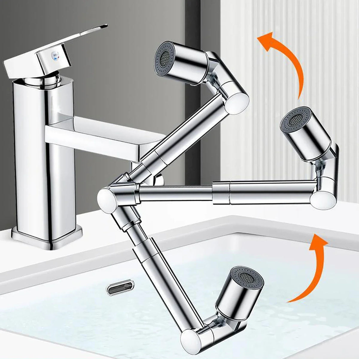 Retractable Universal 1440 Swivel Robotic Arm Swivel Extension
