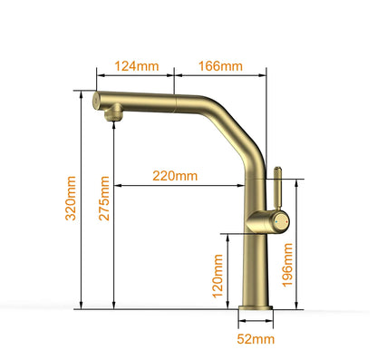 Vgx Faucet Dual Spout Pure Drinking Water Tap