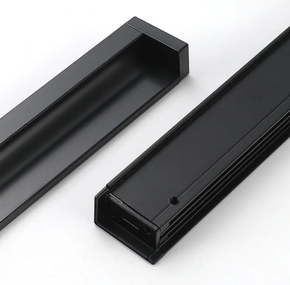 100-400mm Recessed Cabinet Drawer Pull Handle Bathroom Furniture