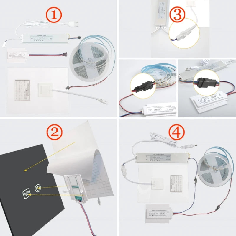 Smart Inductive Dimmer Switch 12v 5a 60w Led