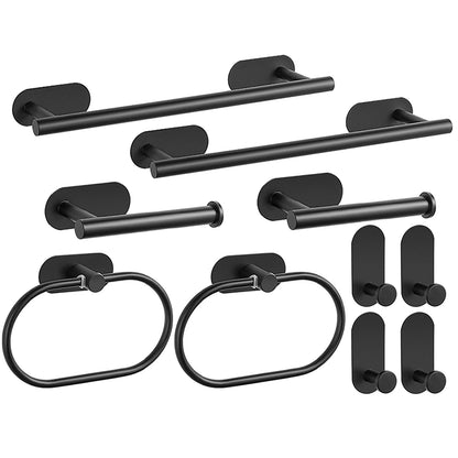 No Drilling Stainless Steel Towel Bar Paper Holder