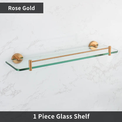 Bathroom Hardware 304 Stainless Steel Rose Gold Towel
