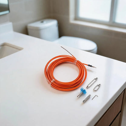 Hand Crank Drain Snake Toilet Sink Shower Bathtub
