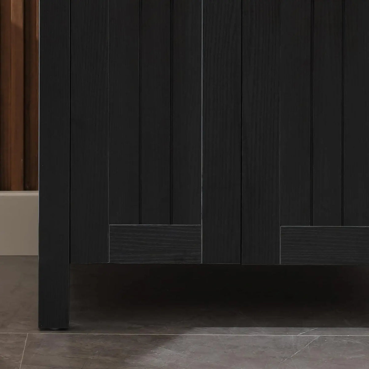 Black 24 Bathroom Vanity Sink Combo Modern Vanity