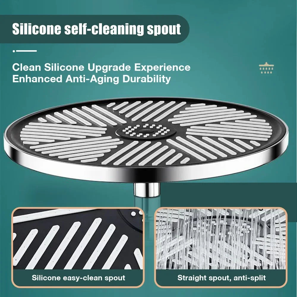 10 Inch Big Panel Rainfall Shower Head High