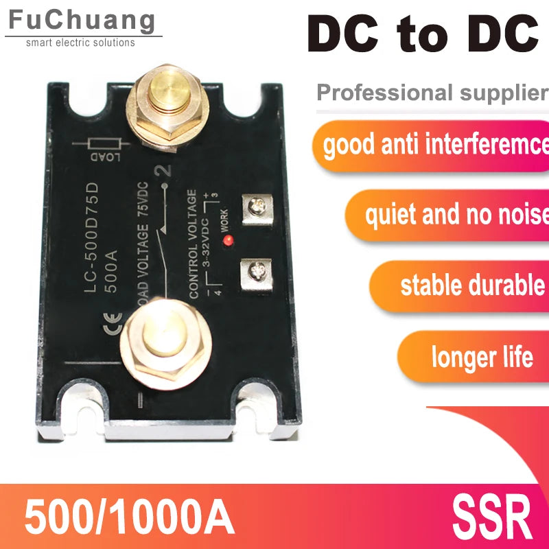 Dc Control Dc Solid State Relay 3-32vdc Control