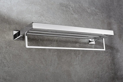Stainless Steel Bathroom Hardware Mirror Chrome Polished Towel