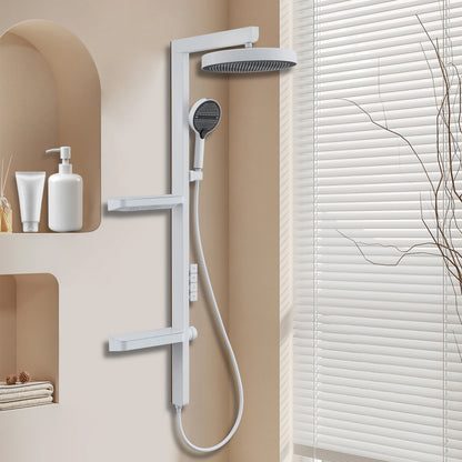 Luxury Bathroom Smart Rainfall Shower System Wall Mounted