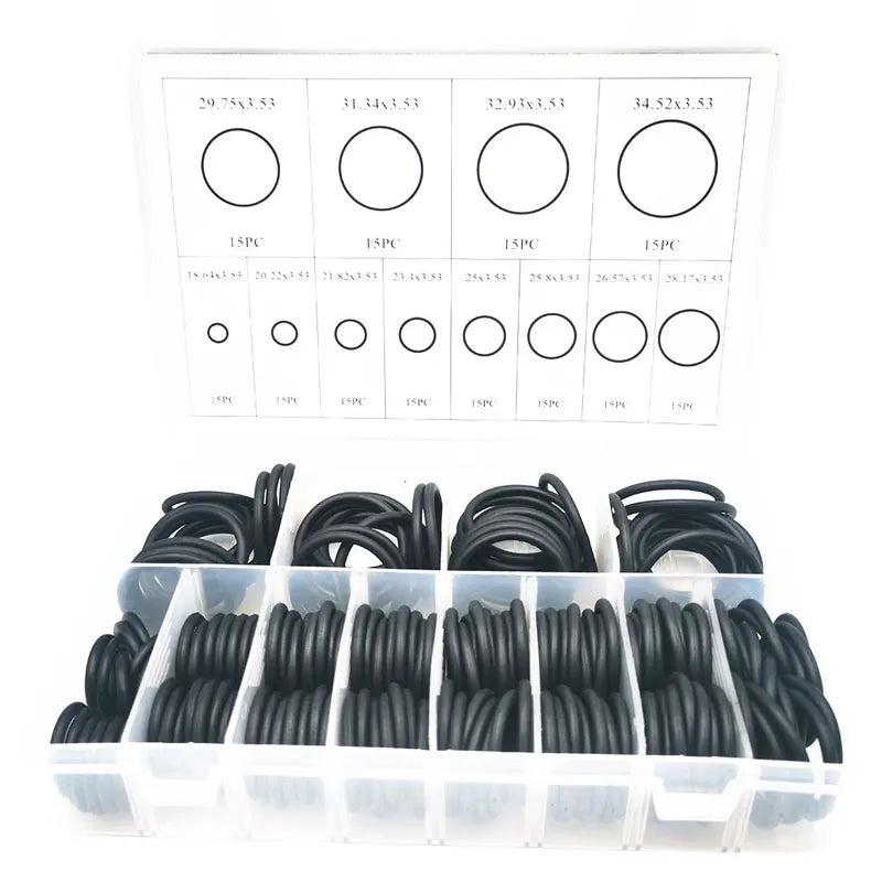 O-Ring Assortment Kit Nitrile Rubber High Pressure Nbr