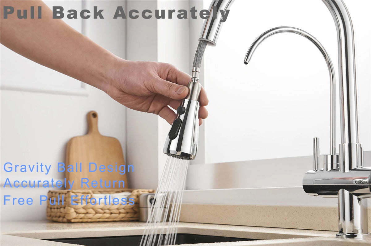 Ways Touch On Filter Faucets Of Pull Down