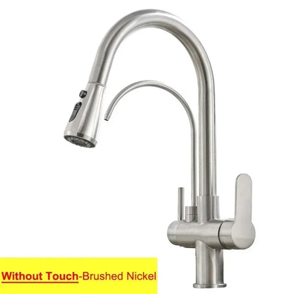 Ways Touch On Filter Faucets Of Pull Down