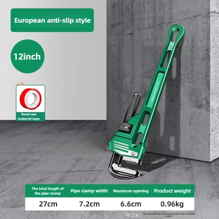10/12/14/18 Inch Pipe Wrench Universal Monkey Spanner