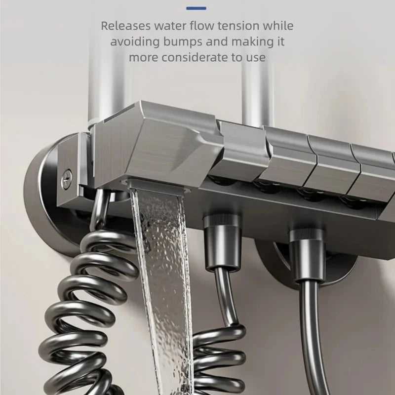 Aluminum Shower Cold Water Digital Display Pressurized Shower