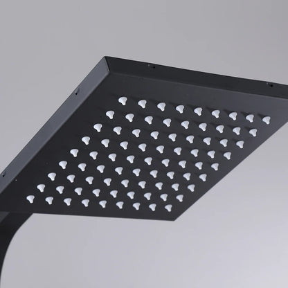 Matte Black Shower Faucet Rainfall High Quality All