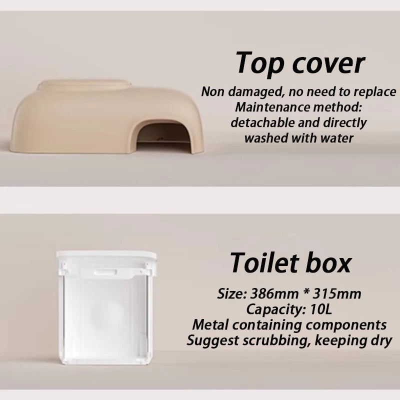 Complete Cats Toilets Petsnowy Toilet Box/Mat/Filter Mesh/ Sets