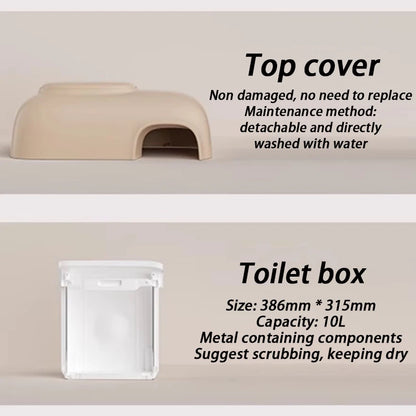 Complete Cats Toilets Petsnowy Toilet Box/Mat/Filter Mesh/ Sets
