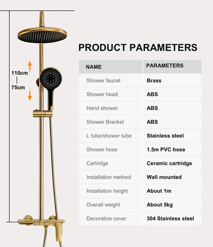 Vgx Shower System Gold Bathroom Shower Head Luxury