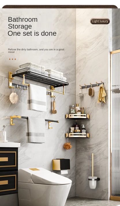Bathroom Holder Toilet Paper Holder Towel Rack Toilet