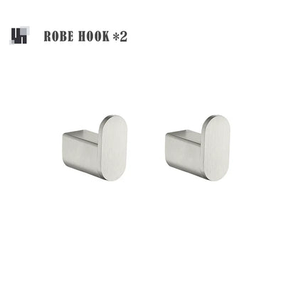 Bathroom Hardware Stainless Steel Bathroom Wall Mounted Towel