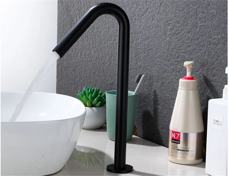 Tuqiu Smart Touch Bathrooomfaucet Gold Automatic Sensor Basin