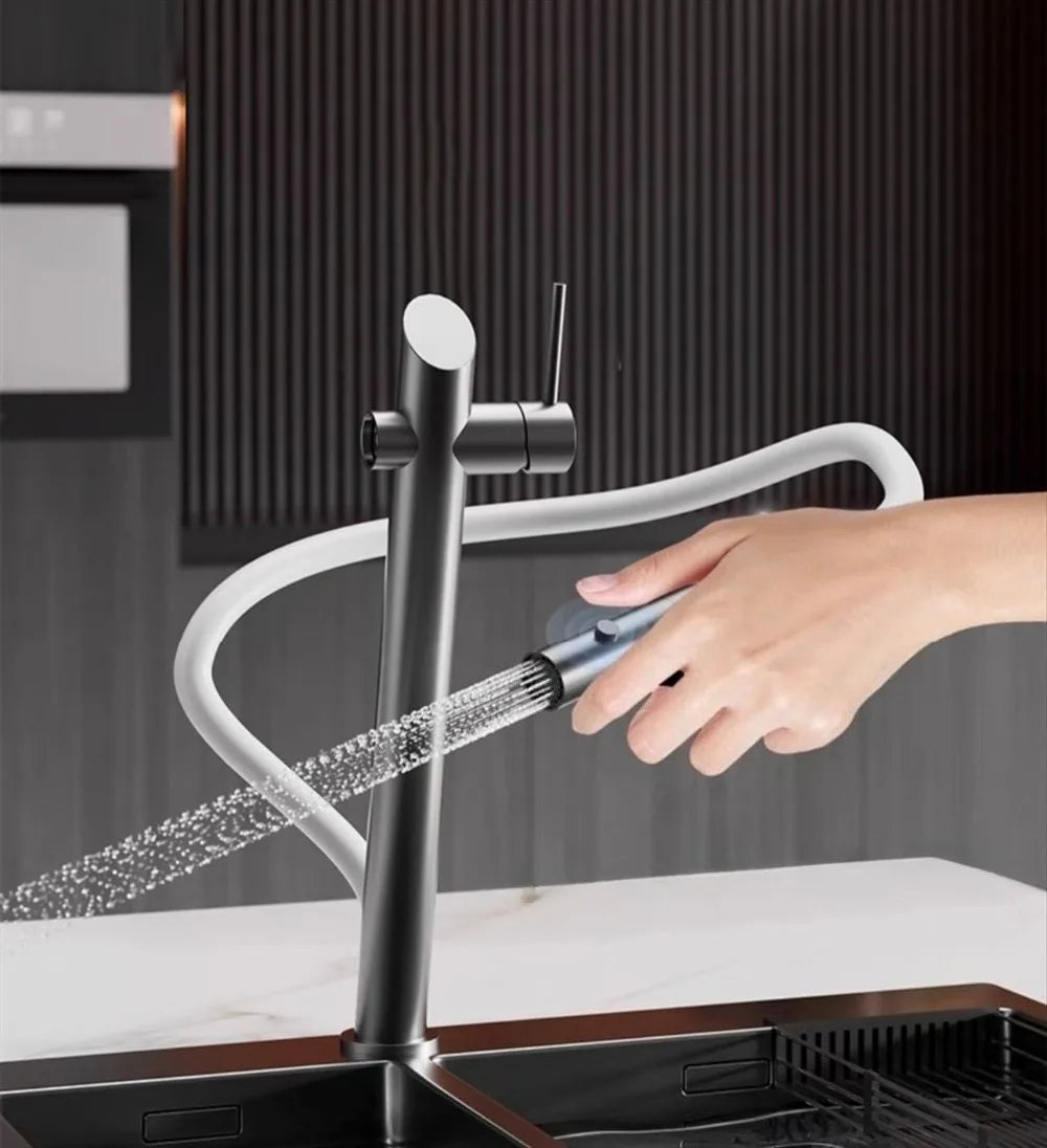 Stainless Steel Black Red Magnetic Faucet Vegetable Basin