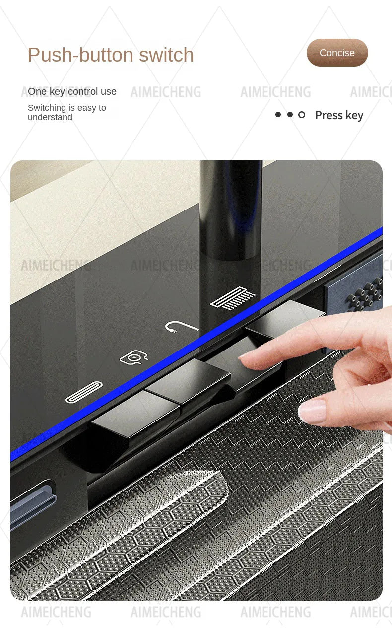 Digital Fly Rain Waterfall Sink Embossed Nano 304