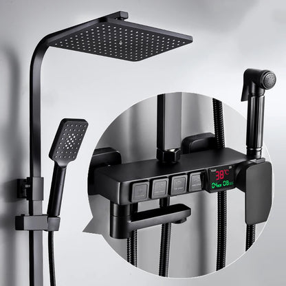 Sdsn Thermostatic Digital Bathroom Shower System Inch Rainfall