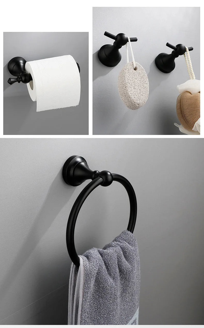 Mosa Gold Stainless Steel Bathroom Hardware Towel Bar