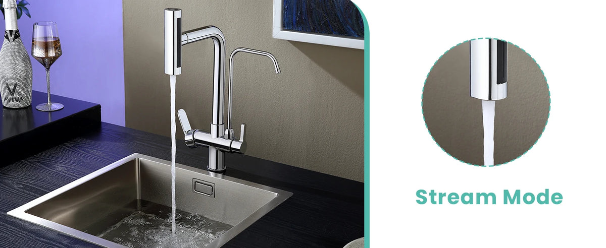 Feiyu Touch Filter Sink Faucet Pull Down Cold