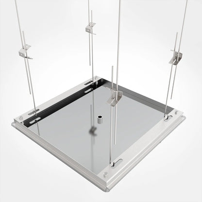 Relextime Luxury Ceiling Rain Shower Head Modern Hidden
