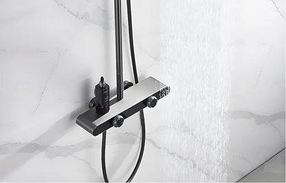 Vgx Gold Shower System Bathroom Shower Faucet 3-Way