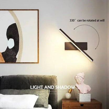 Modern Retractable Led Bathroom Mirror Light Makeup Vanity