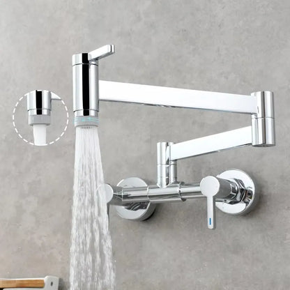 Pot Filler Tap Wall Mounted Foldable Faucet Cold