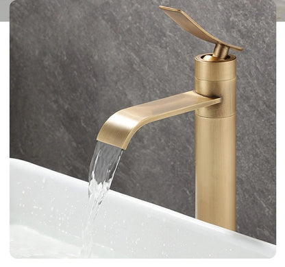 Antique Bronze Basin Faucets Bathroom Faucet & Cold