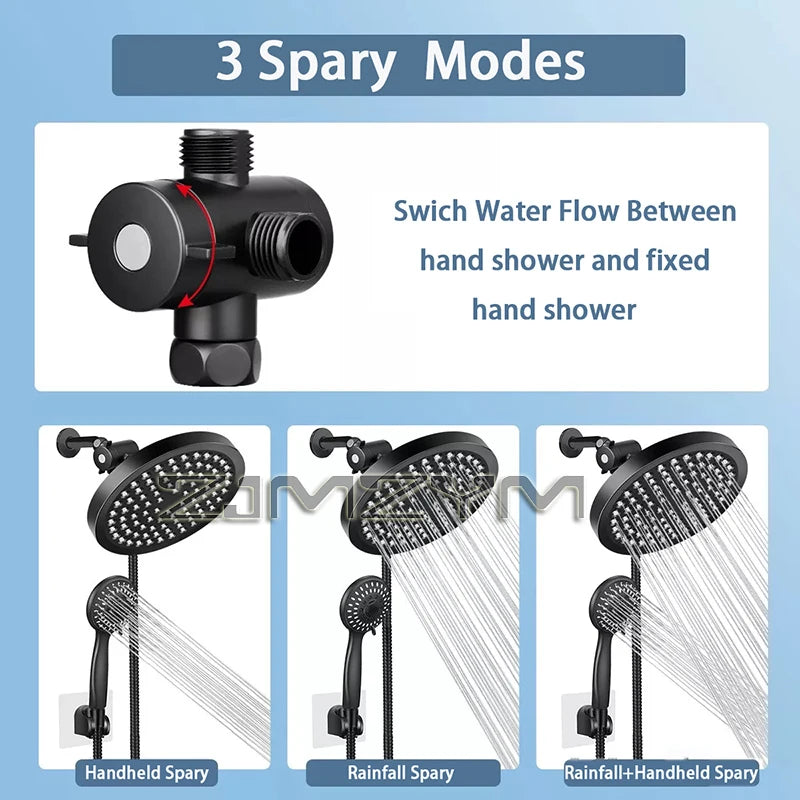 Bathroom Shower System Two-In-One Shower Handheld Shower Head
