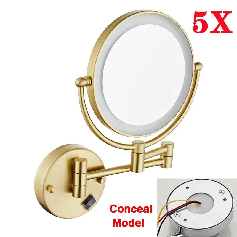 Wall Mount Led Lighting Makeup Vanity Mirror Inch