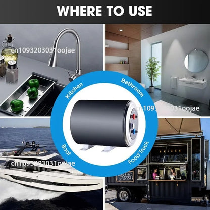 Electric Water Heater 12v 200w Instant Water Shower