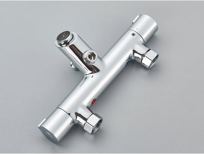 Chrome Mixer Thermostat Wall Mounted Thermostatic Shower Brass
