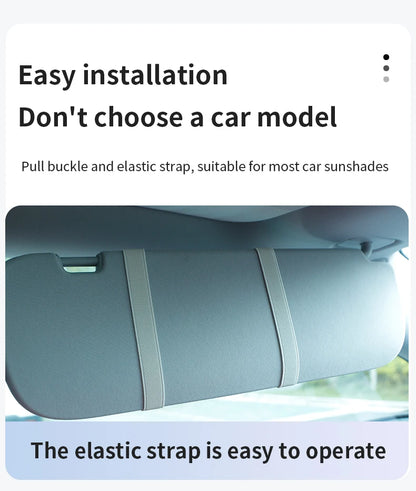 Universal Car Sun Visor Makeup Mirror Led Fill