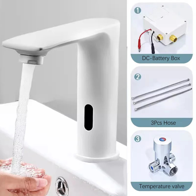 Oxg Automatic Sensor Touchless Bathroom Faucet Modern Basin