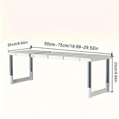 Adjustable Under Sink Storage Rack Expandable & Bathroom